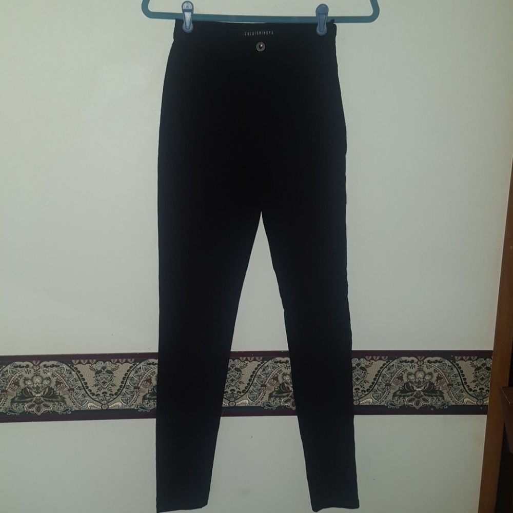 Super High Waist Denim Skinnies